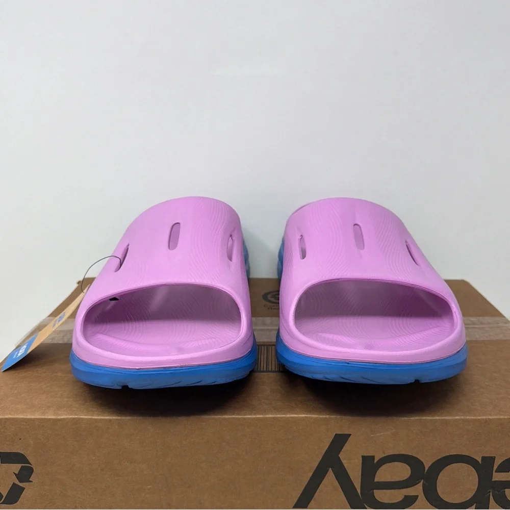 HOKA ORA Recovery Slide 3 Cyclamen Coastal Sky Sandals Men’s 14/ Women’s 16 NWT
